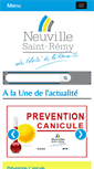 Mobile Screenshot of neuvillesaintremy.fr