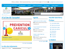 Tablet Screenshot of neuvillesaintremy.fr